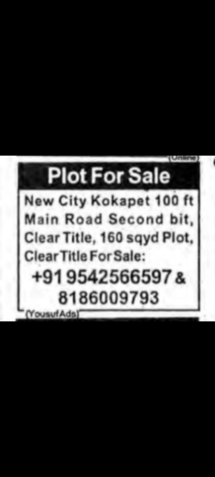 Plot for Sale