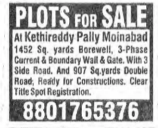 Plots For Sale