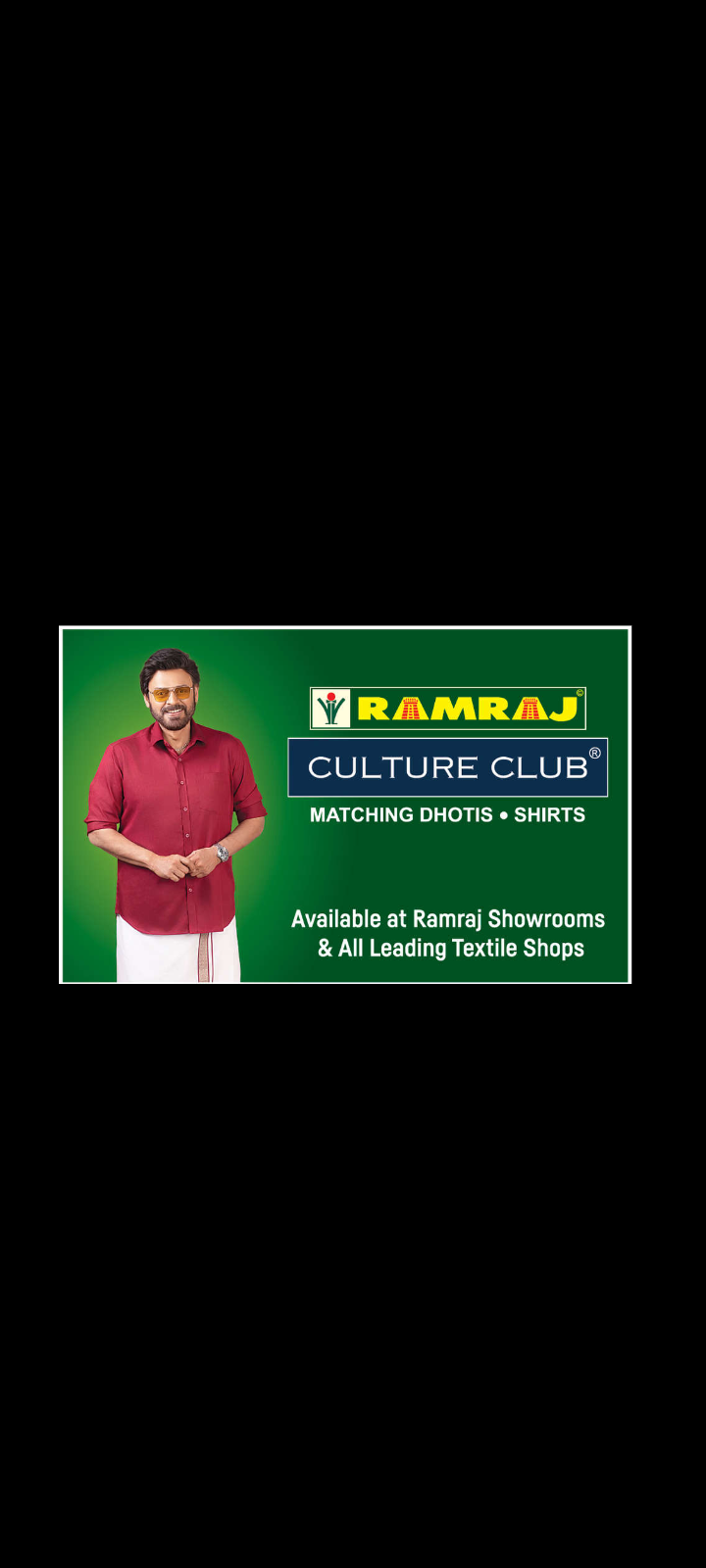 RAMRAJ COTTON – “CULTURE CLUB” COLLECTION
