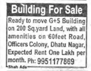 Ready to Move Building for Sale