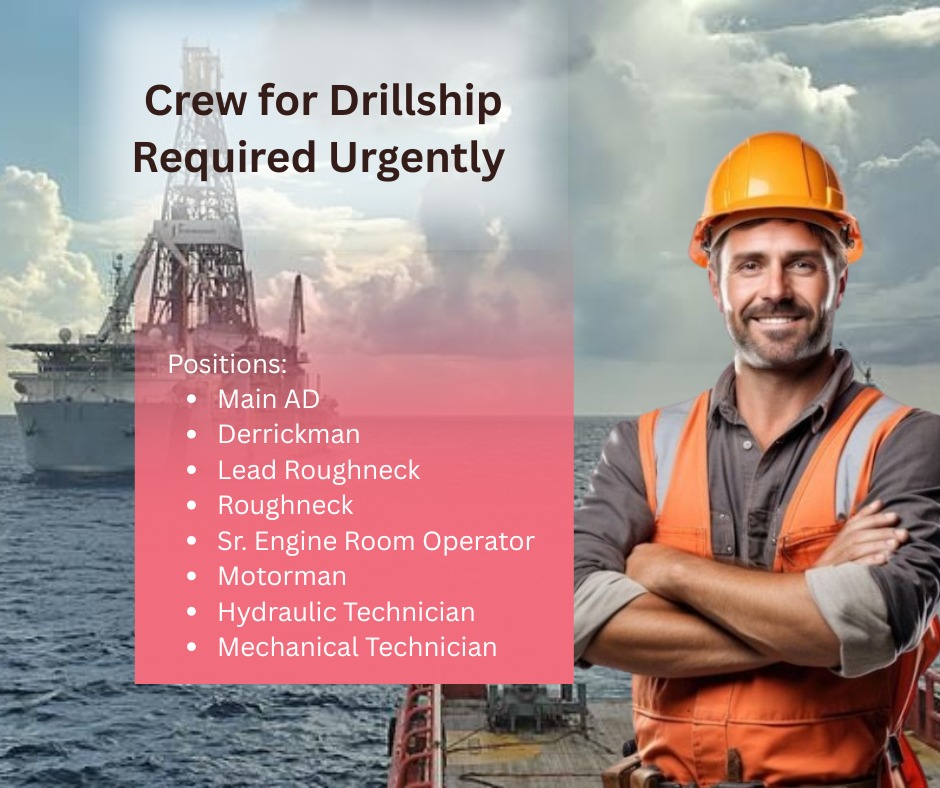 Requirement – Drillship Crew in