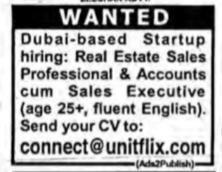 sales cum account executive required in Hyderabad