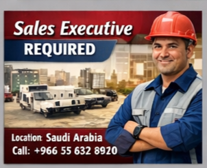 Sales executive job opportunity at saudi