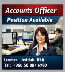 Saudi arabia hiring accounts officer