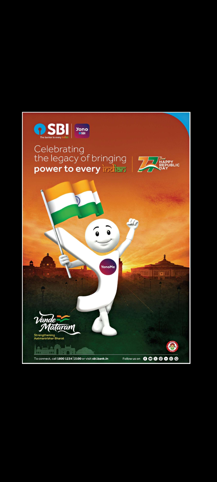 SBI: Celebrating Republic Day 2026 🇮🇳✨