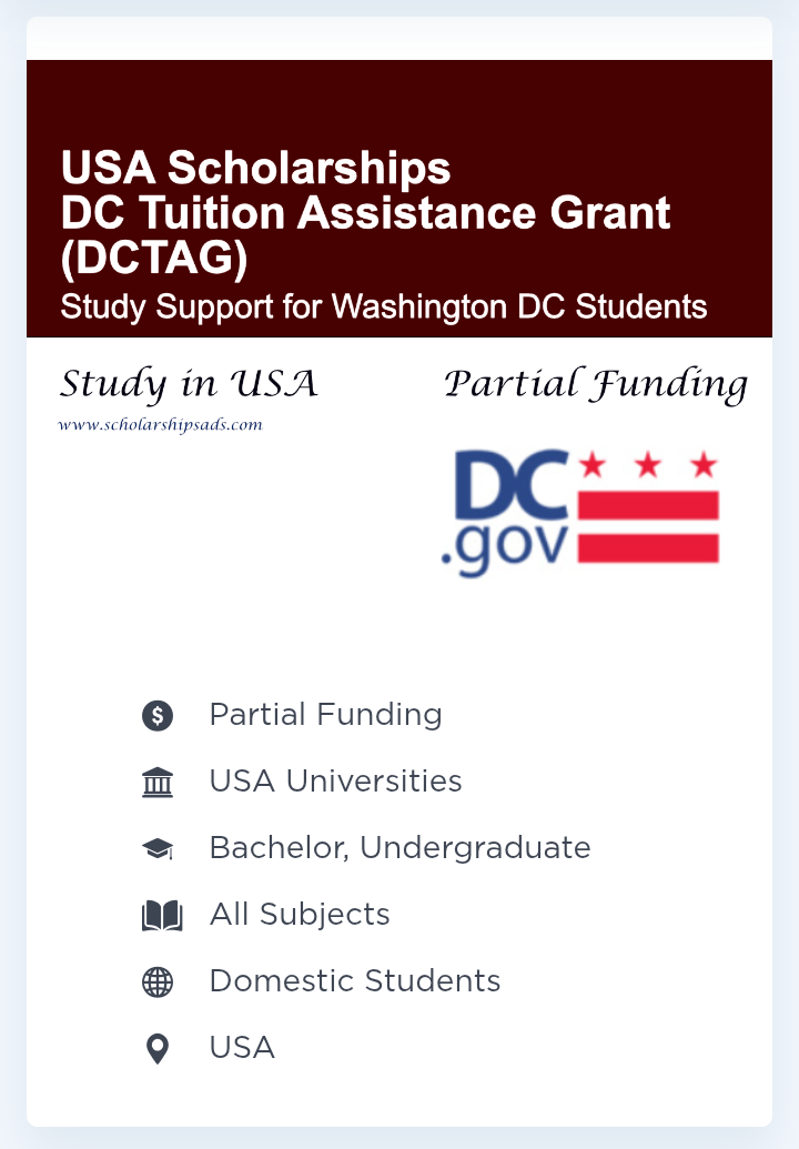 scholarship alert for undergraduates
