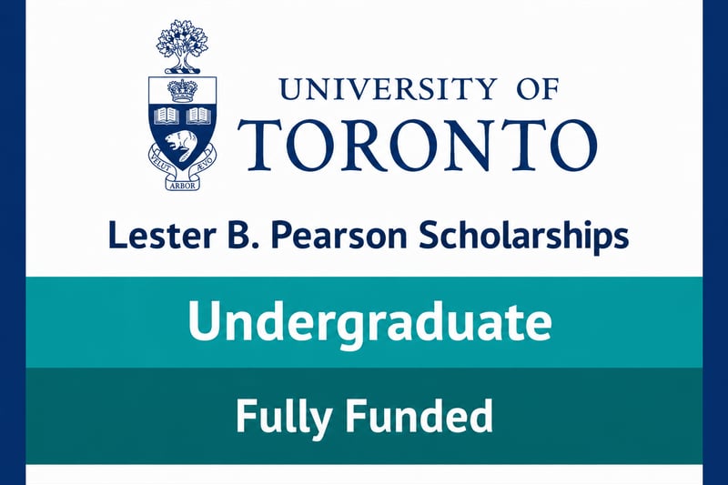 scholarship alert from Canada
