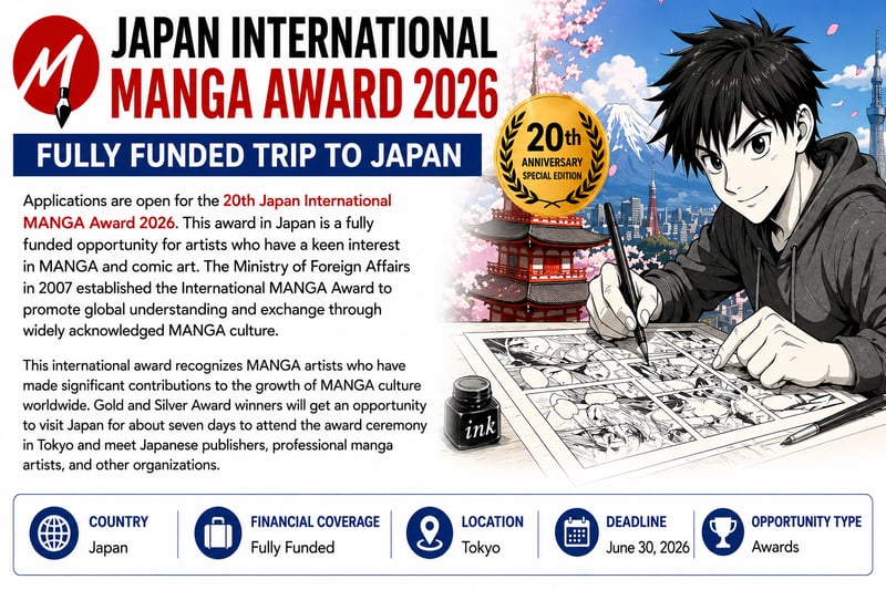 scholarship alert from Japan
