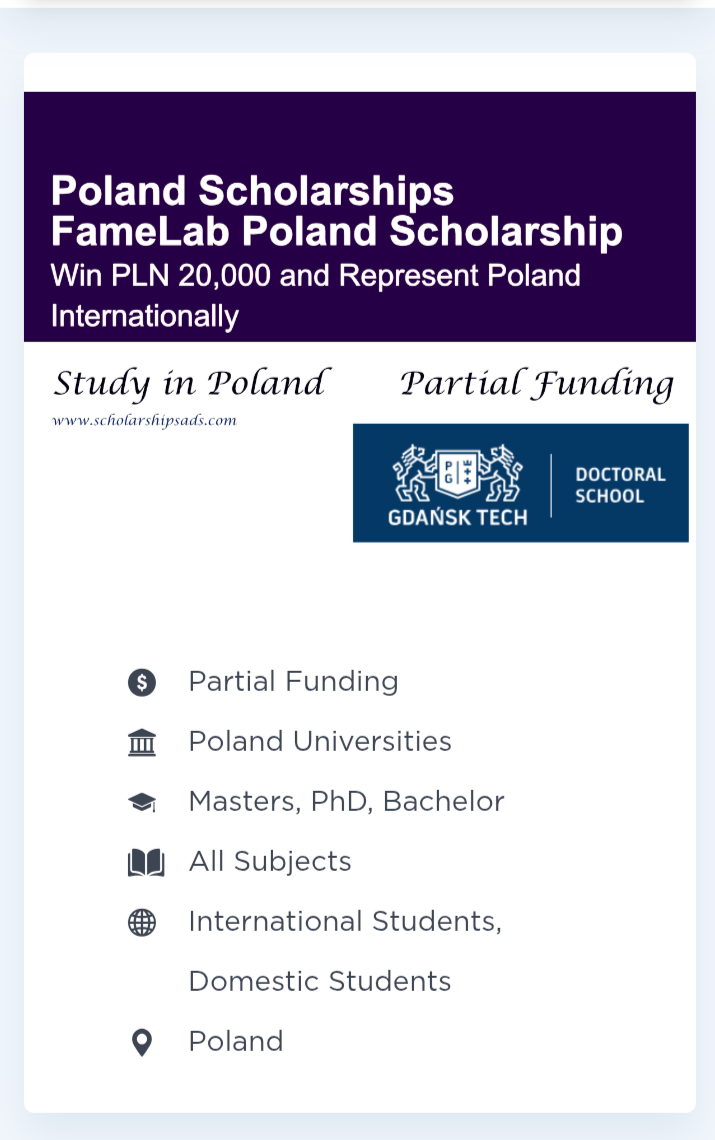scholarship alert