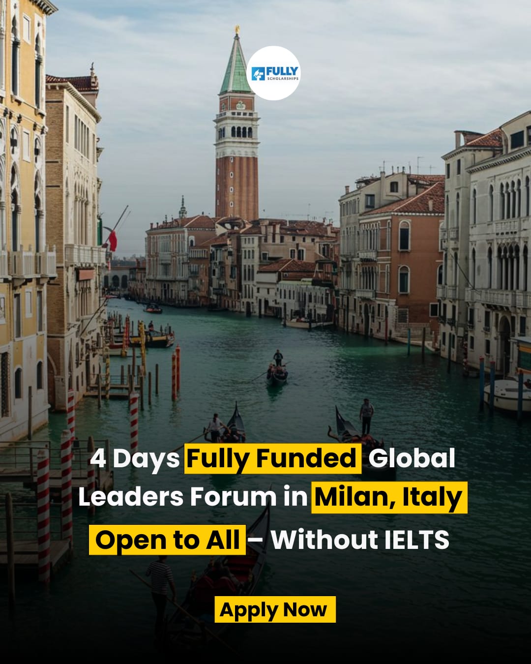 scholarship for Italy