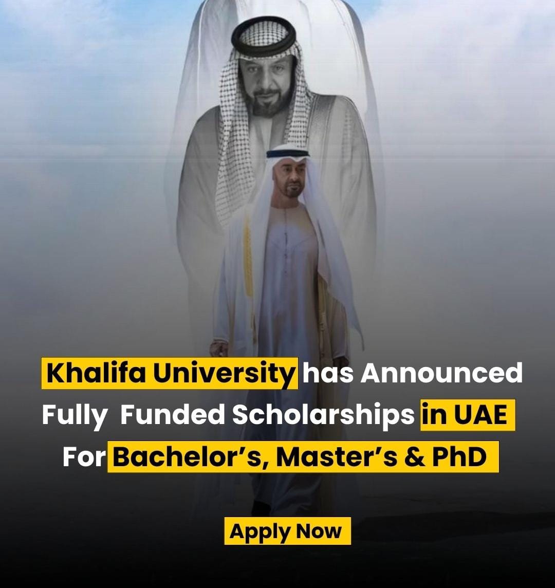 scholarship for khalifa uni