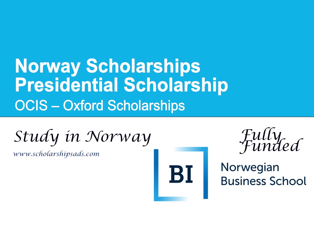 scholarship offer from Norway