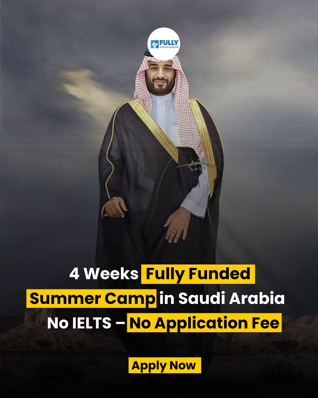 scholarship offer from Saudi Arabia