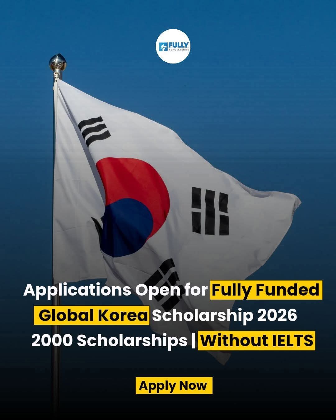scholarship offer from south korea
