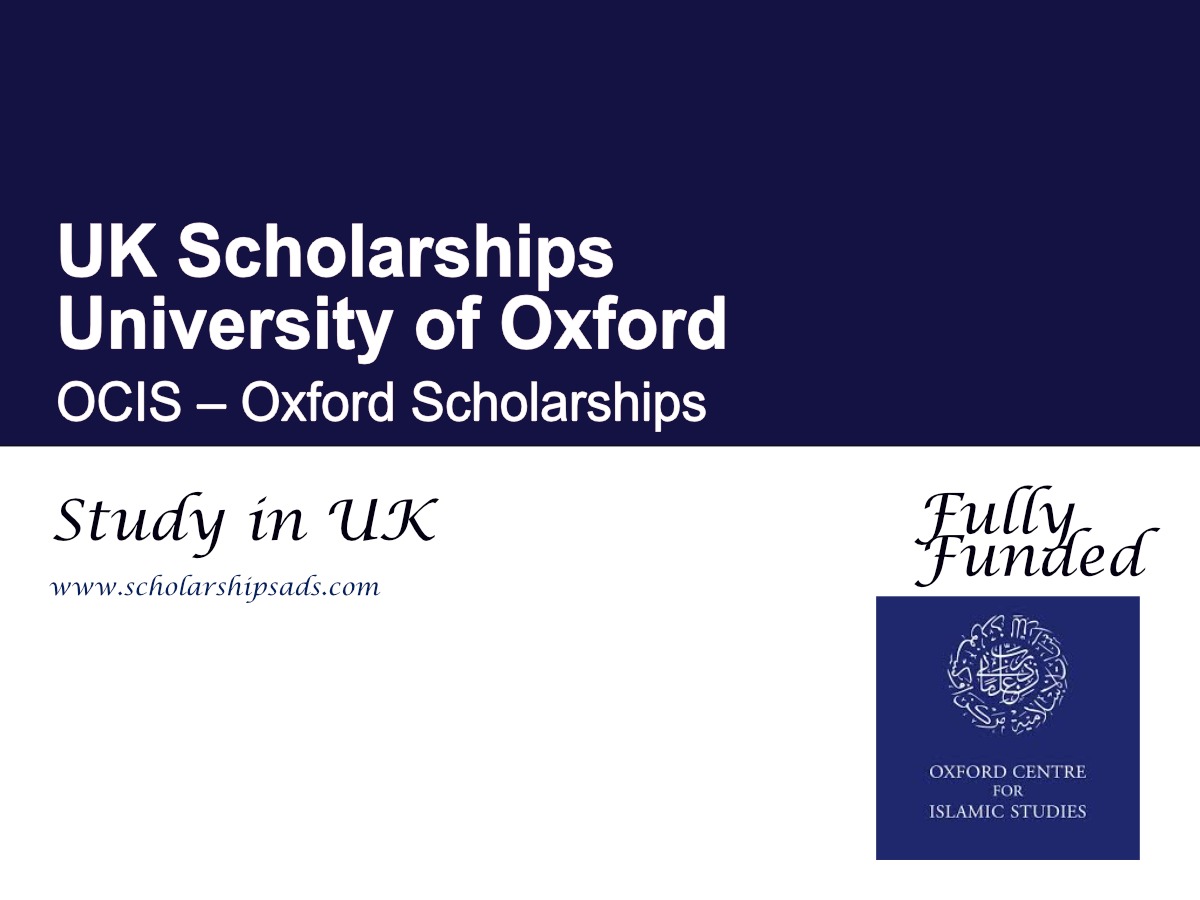 scholarship offer from UK