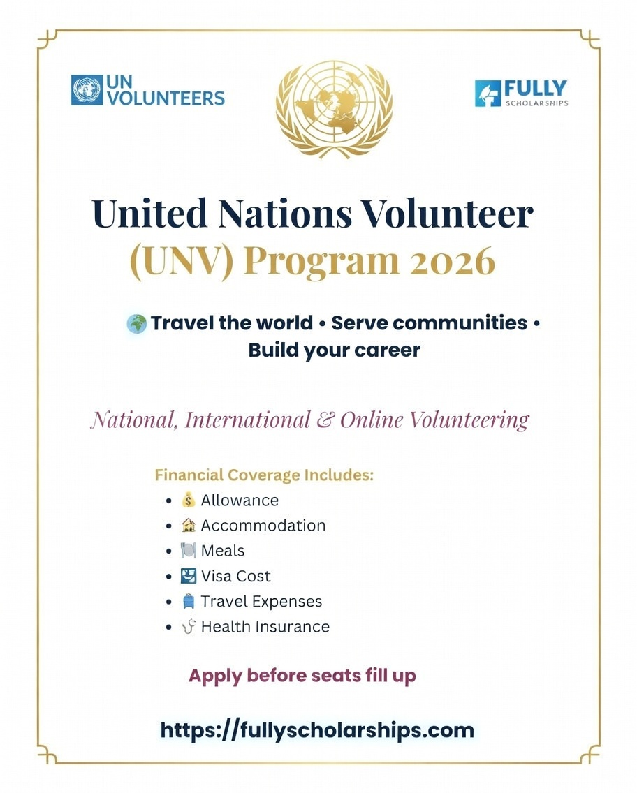 scholarship offers for UNV program