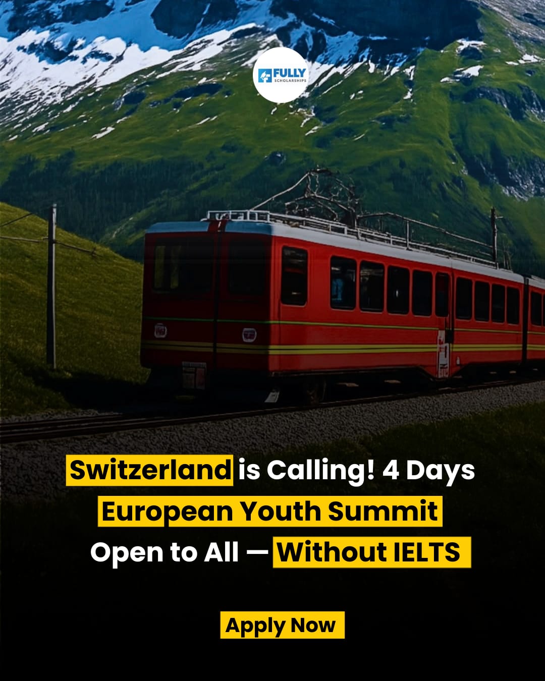 switzerland providing scholarship for youth summit