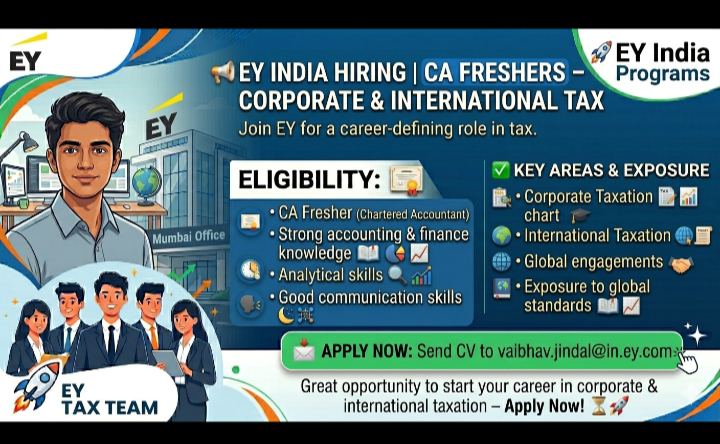 Taxation job opportunity