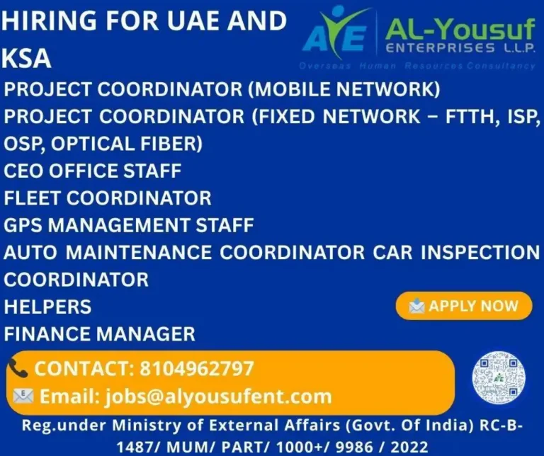 Telecom & Corporate Staff Roles