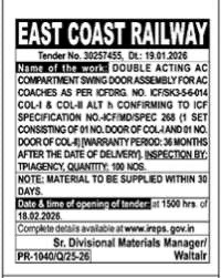 Tender notice