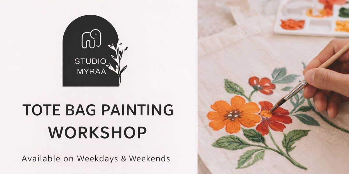 Tote Bag Painting Workshop –