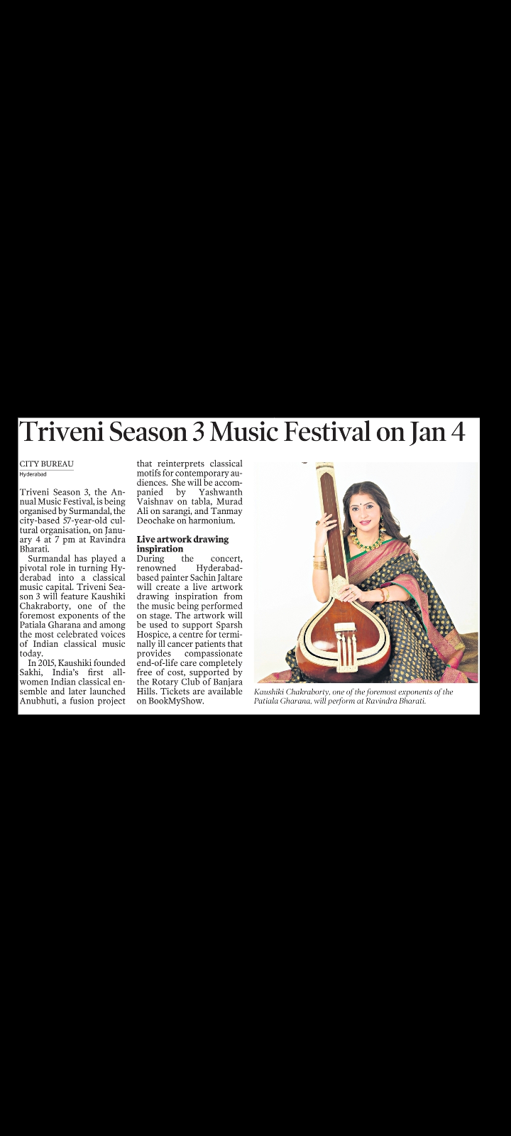 🎶 Triveni – Season 3 Music Festival in Hyderabad