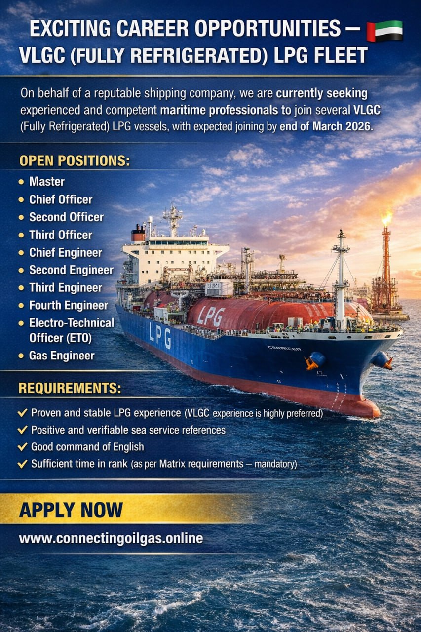 VLGC LPG Fleet – Maritime Careers
