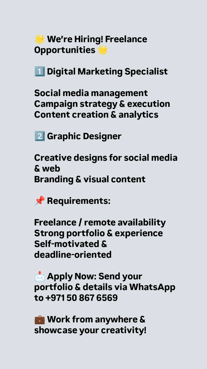 Work From Anywhere 🌟