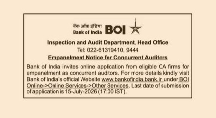 BANK OF INDIA