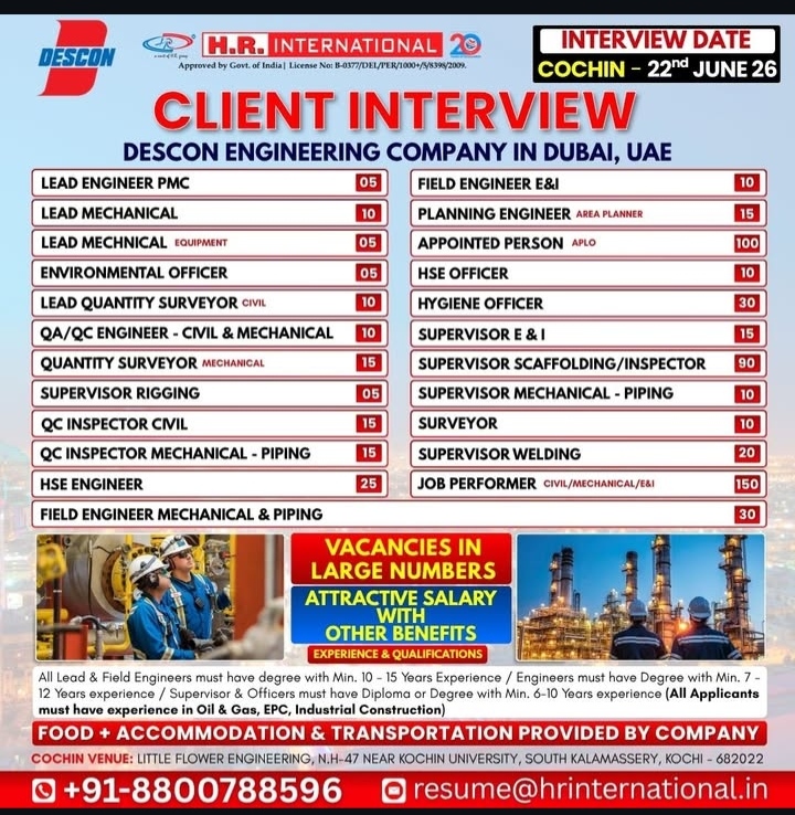 Client interview in Dubai