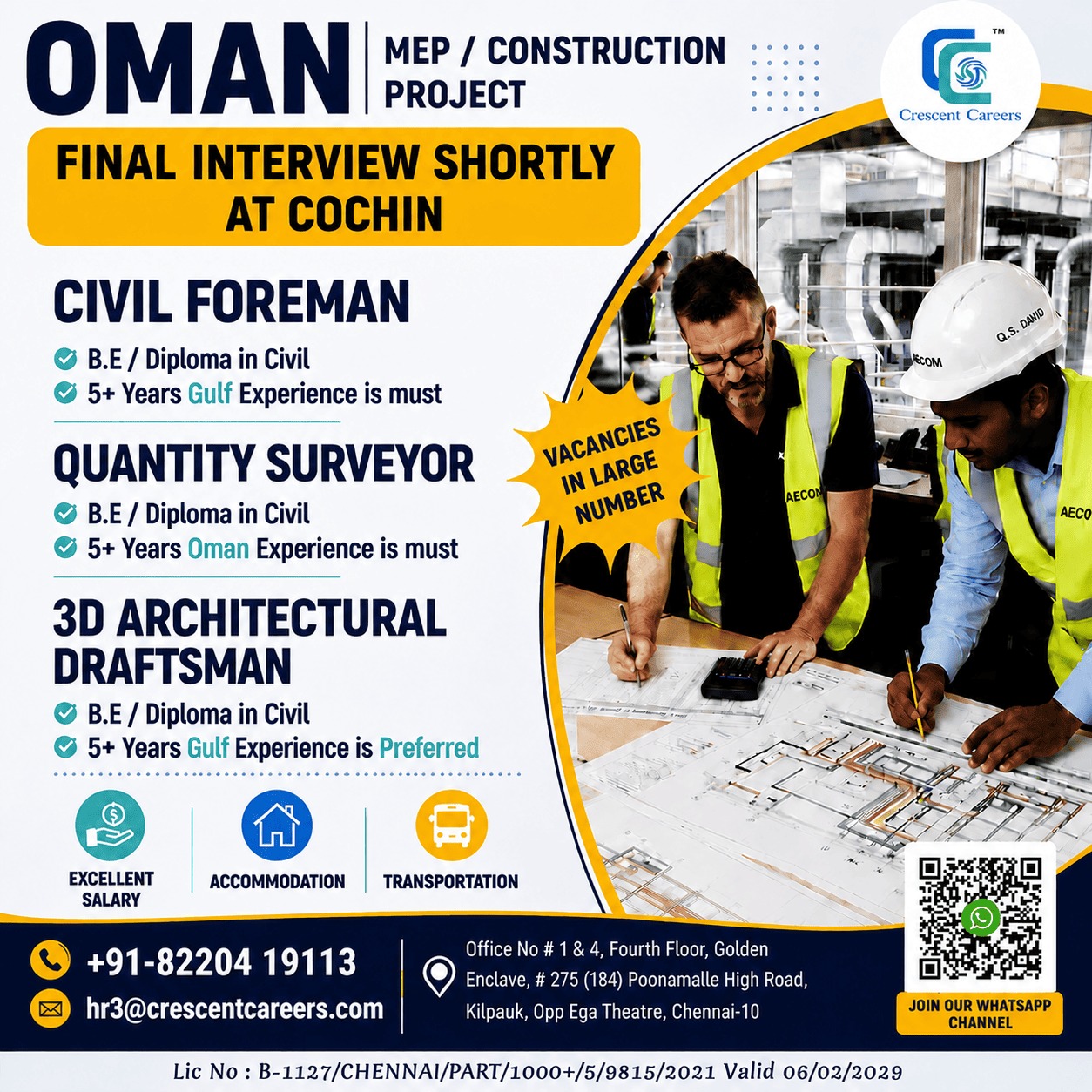 Crescent Careers: Hiring Civil Professionals for Oman