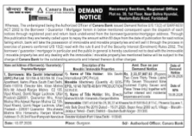 DEMAND NOTICE