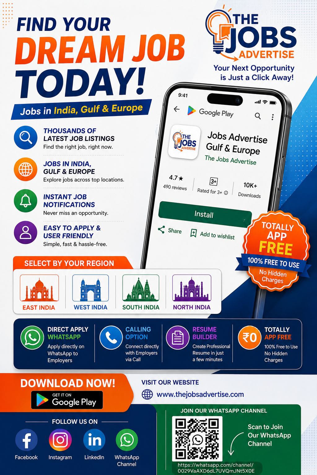Find Your Dream Job Today! (Direct and action-oriented)