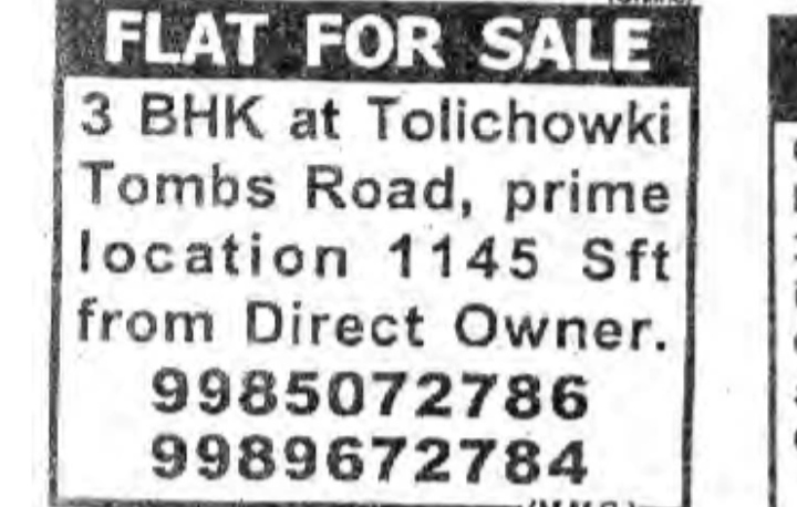 FLAT FOR SALE