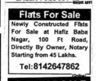 FLAT FOR SALE