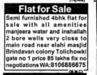 FLAT FOR SALE