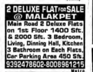 FLAT for sale