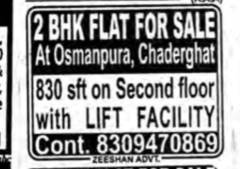 FLAT FOR SALE