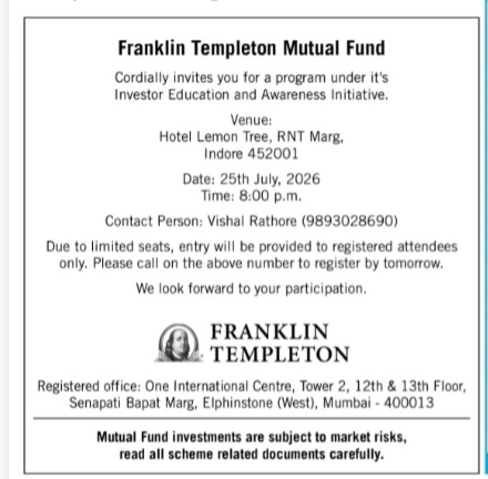 Franklin Templeton Investor Education Program Invitation