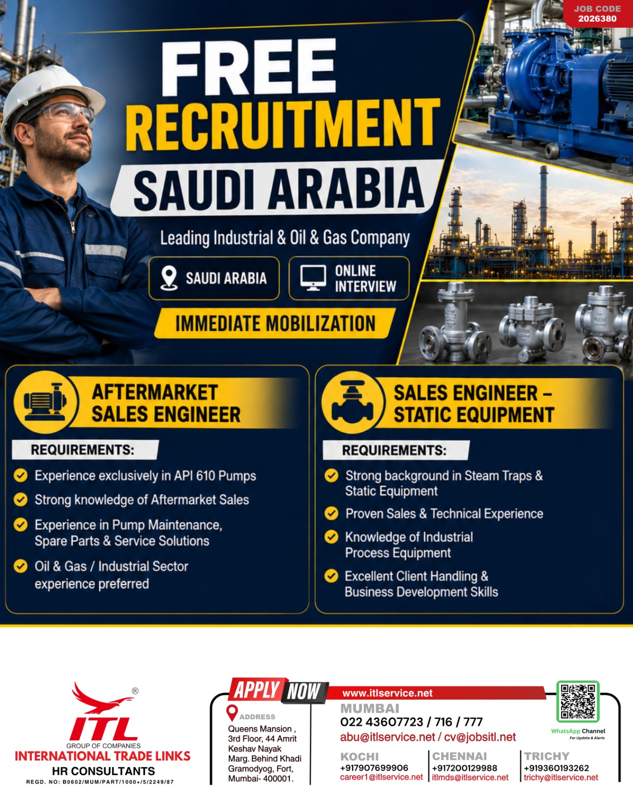 Free recruitment in kSA
