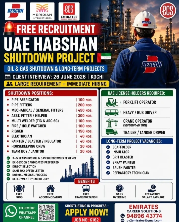 Free recruitment