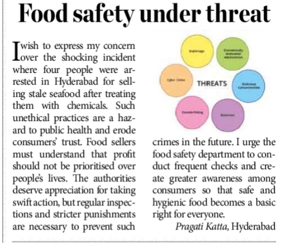 GOOD SAFETY ISSUE