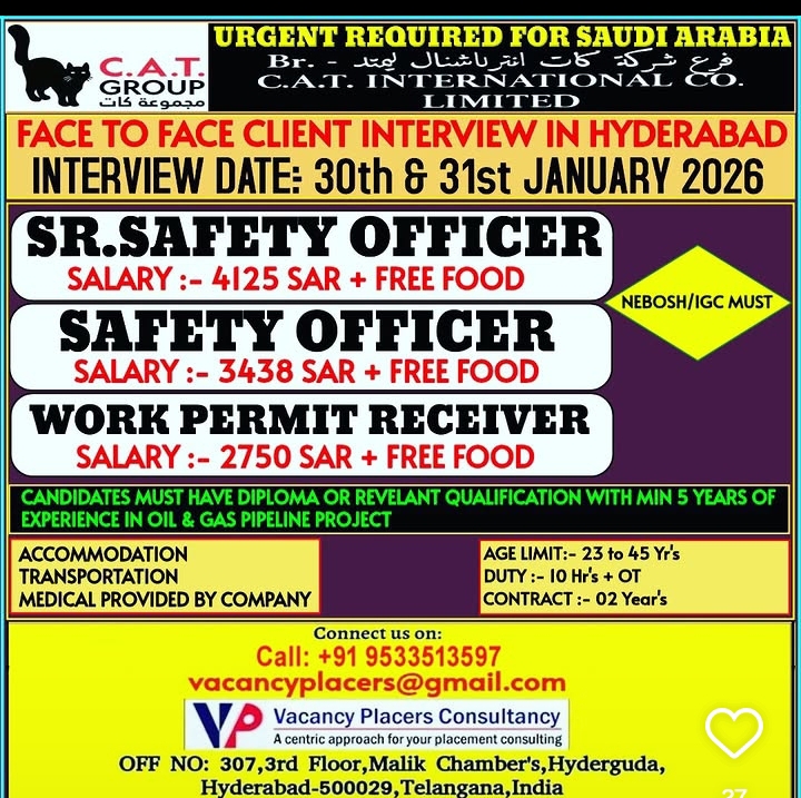 Grab your opportunities at Saudi Arabia