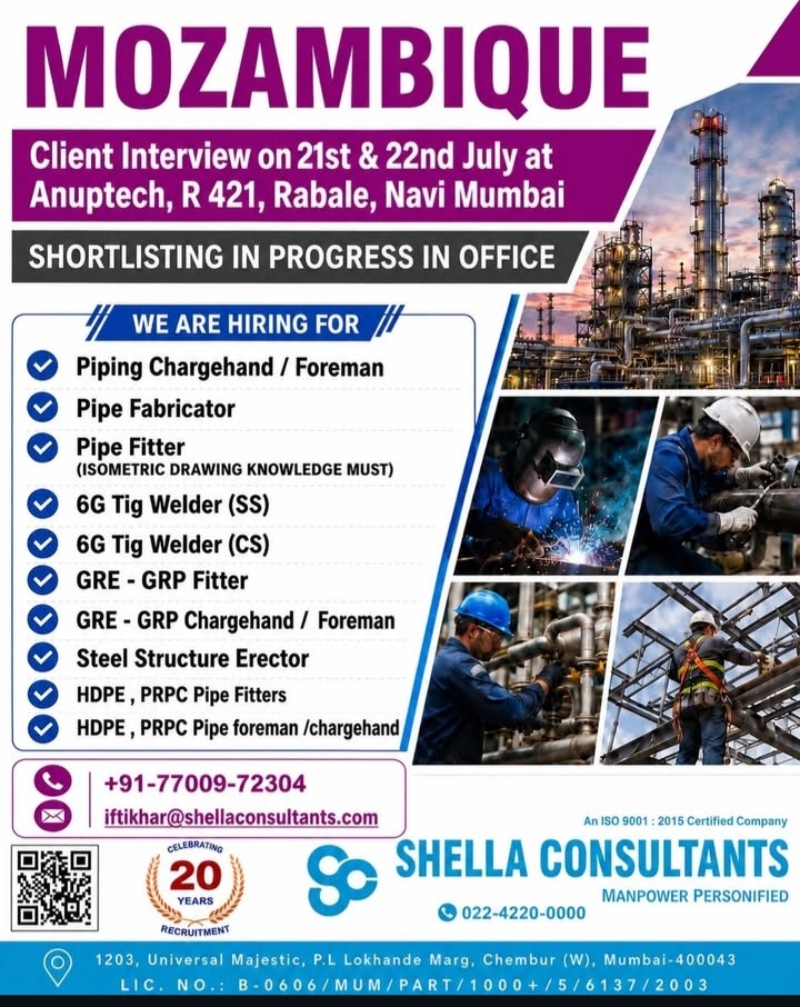 HIRING alerttt !!!! mozambique