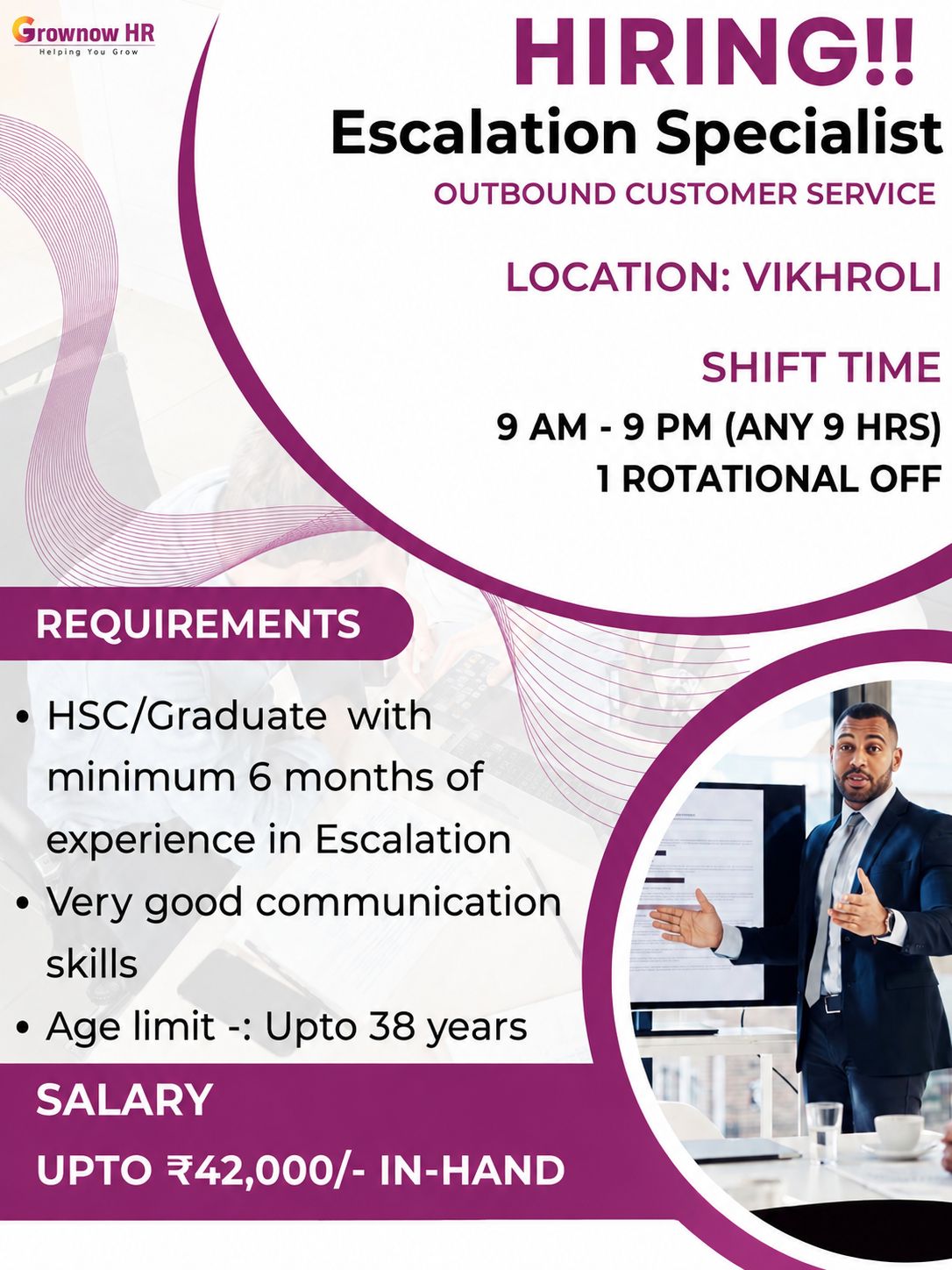 Hiring Escalation specialist