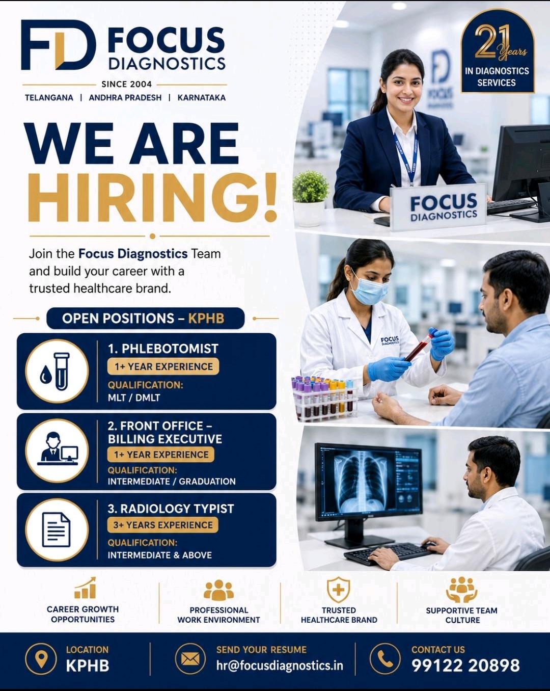 Hiring for diagnostic