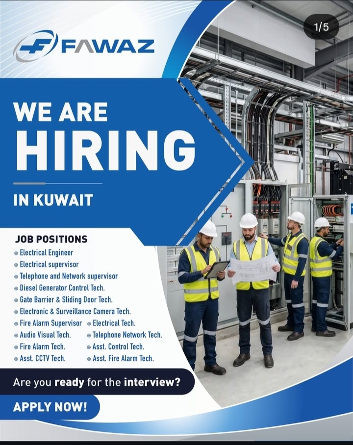 HIRING FOR KUWAIT