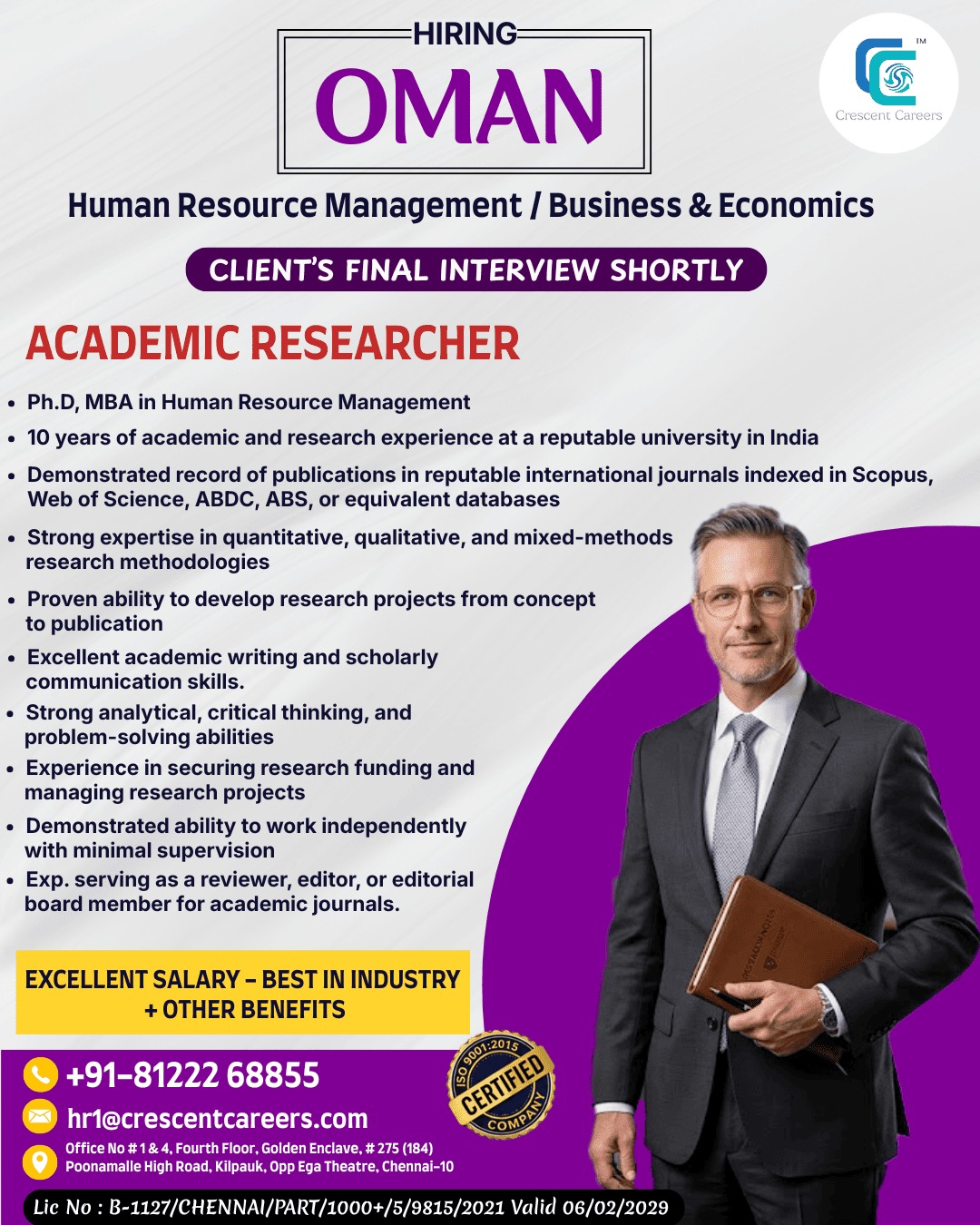 Hiring for Oman