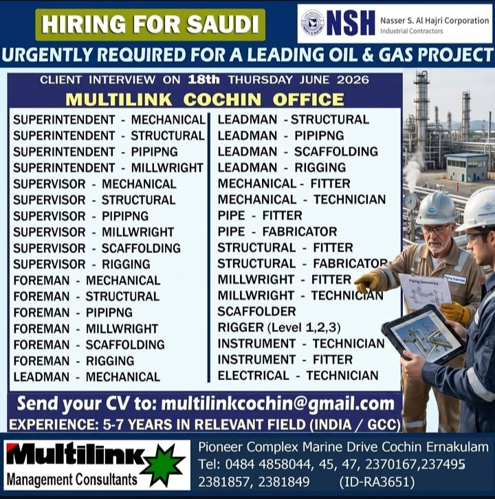 Hiring for Saudi