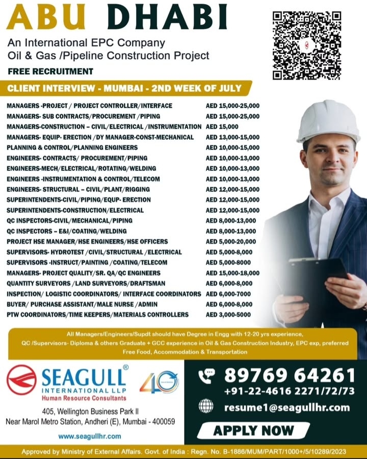HIRING IN ABU DHABI